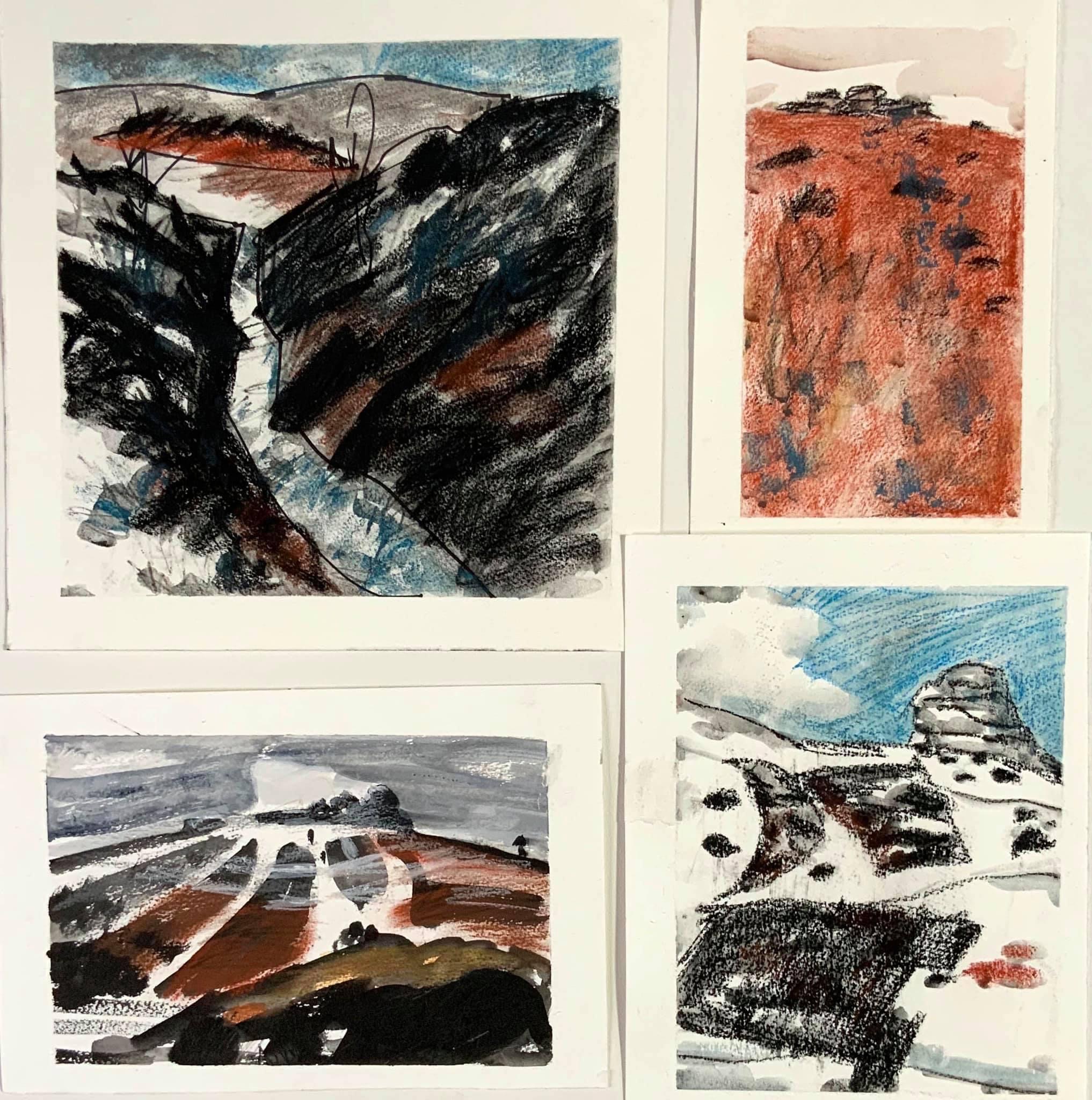 Outdoor Sketching on Dartmoor